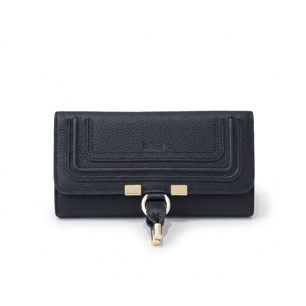 Midnight Elegance Compact Wallet by Christina Shiefer