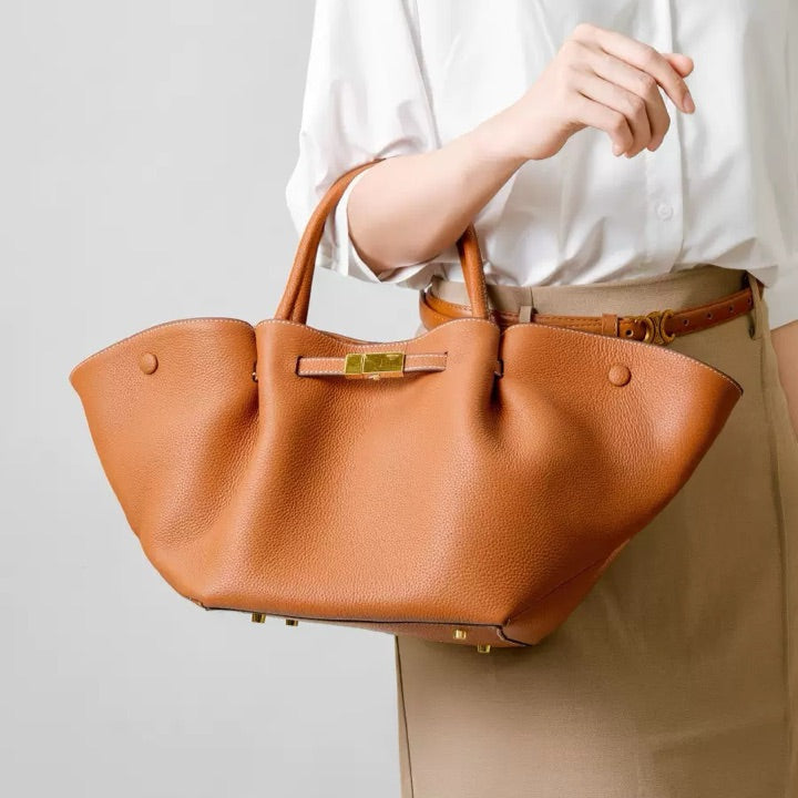 Elegant Hand-Carry and Shoulder Tote