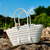 Cutout Leather Tote Bag