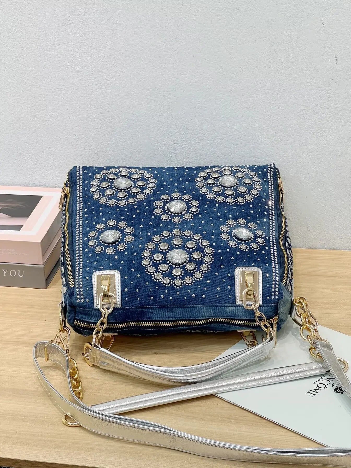 Casual Denim Handbag