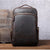 Premium Cowhide Leather Backpack - with Upgraded Design