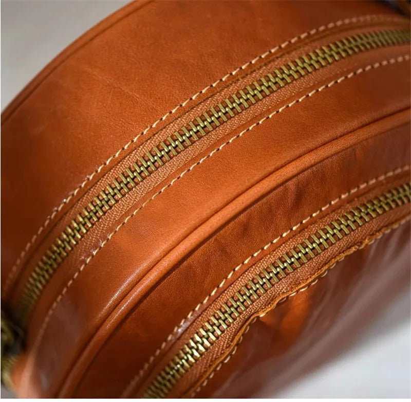 Timeless Round Leather Bag