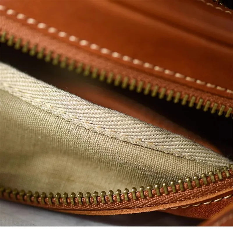 Timeless Round Leather Bag