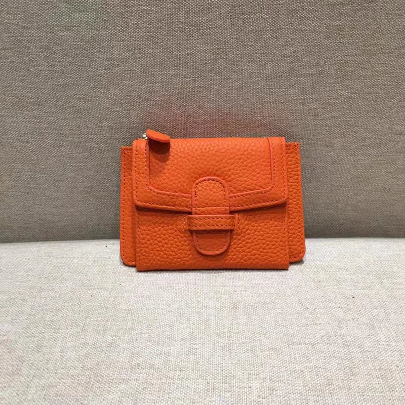 Blush Pebble Compact Wallet