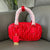 Weave leather bag