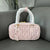 Weave leather bag