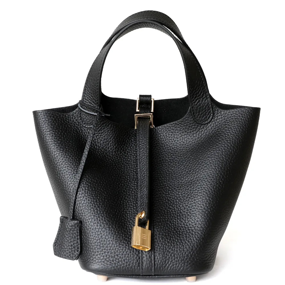 Bucket Leather Bag