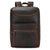 Classic Vintage Leather Cowhide Backpack
