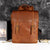 Retro Crazy Horse Leather Backpack