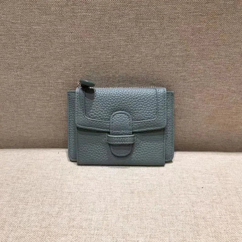 Blush Pebble Compact Wallet