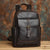 Vintage Cowhide Leather Backpack