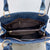 Denim Rhinestone-Tassel bag