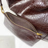 Oversized Croc Embossed Vegan Leather Tote Bag