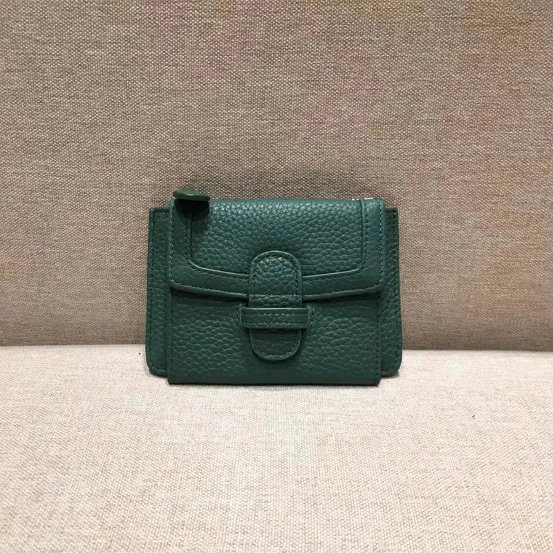 Blush Pebble Compact Wallet