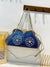 Diamond Denim Butterfly bag