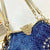 Diamond Denim Butterfly bag