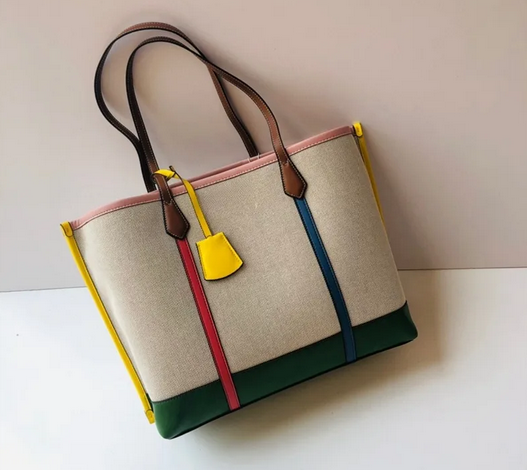 Perry canvas tote