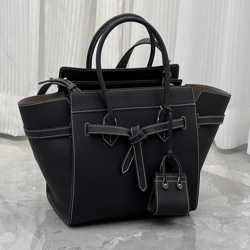 Leather Timeless Chic Tote