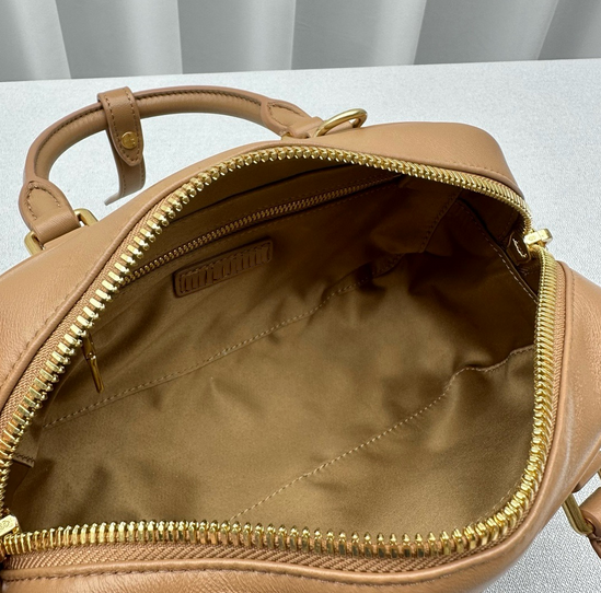 Weave leather bag