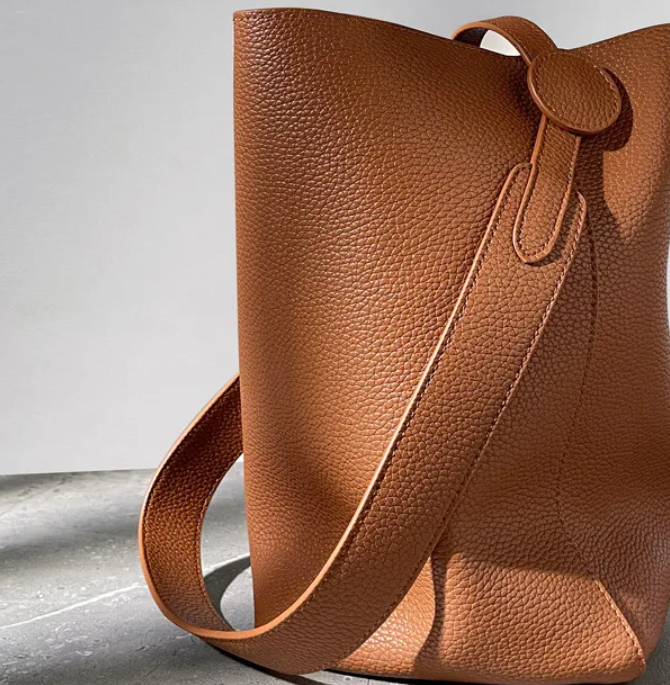 Handmade Calfskin Bucket Bag