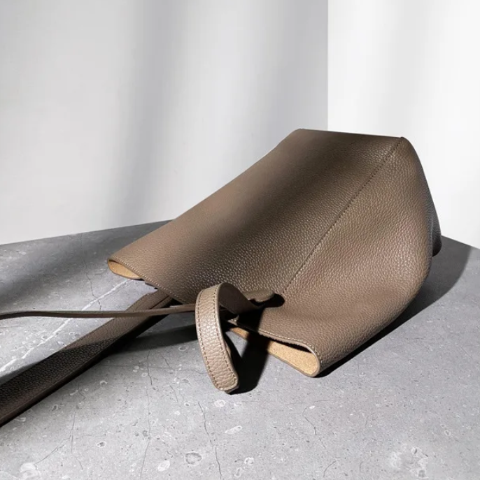 Handmade Calfskin Bucket Bag