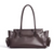 Elegant Multi-Pocket Leather Satchel