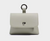 Cowhide Leather Mini Handbag with Front Pouch