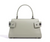 Cowhide Leather Mini Handbag with Front Pouch