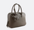 Cowhide Leather Handbag with Mini Pouch