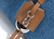 Denim-Leather Drawstring Shoulder Bag