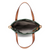 Argyle Patchwork Cowhide Leather Tote