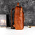 Retro Crazy Horse Leather Backpack