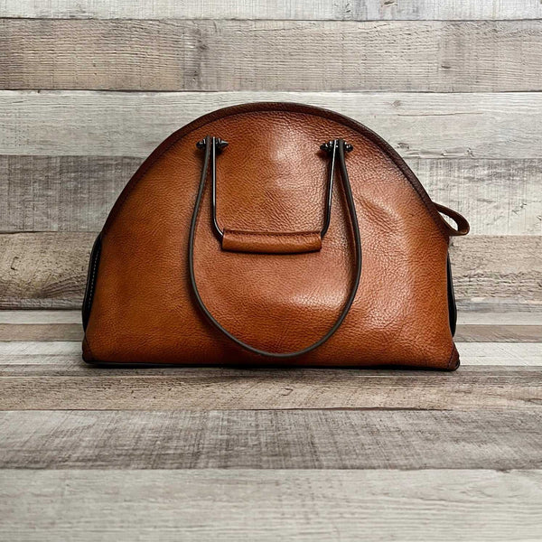Vintage Cowhide Leather Boho Handbag