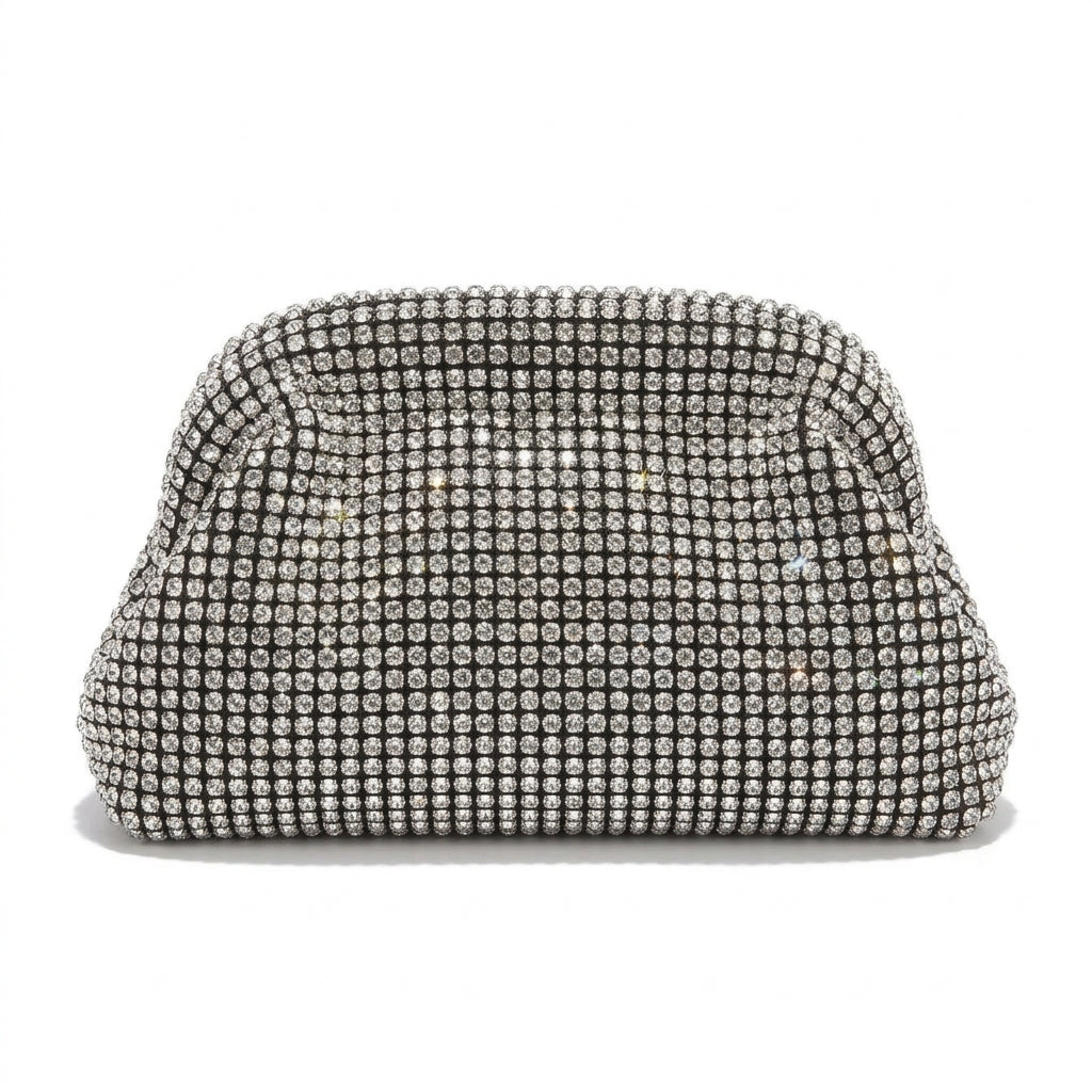 Rhinestone Clutch Bag by Christina Shiefer