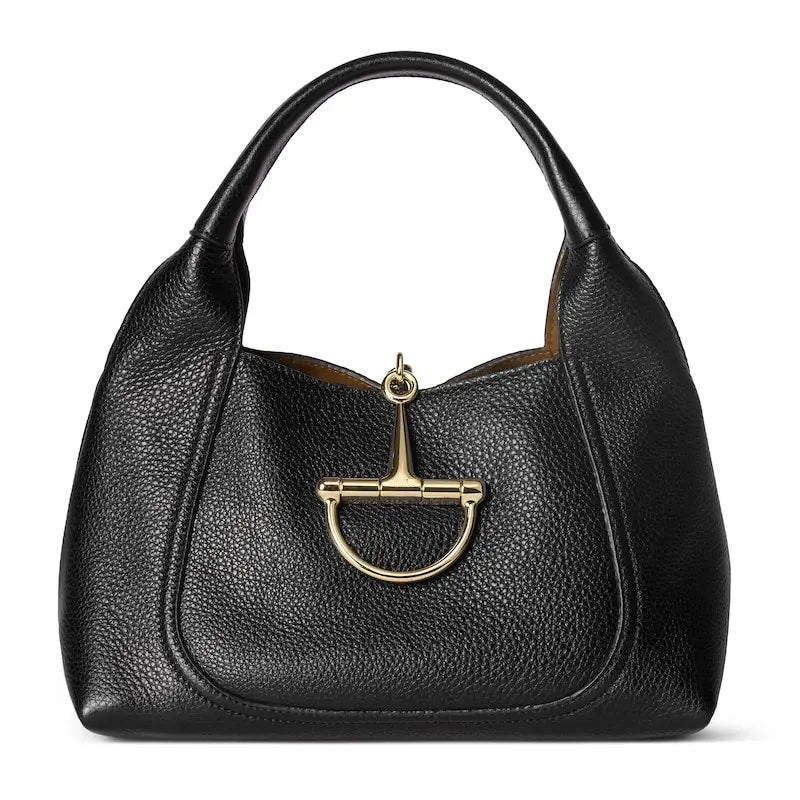 Midnight Sculpt Leather Bag