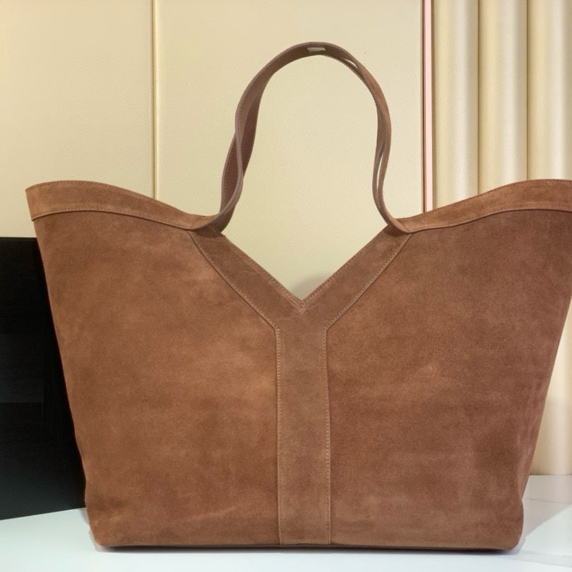 Everyday Suede Cowhide Tote by Christina Shiefer