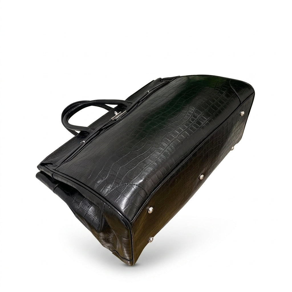 The Ultimate Large Croc Weekender by Christina Shiefer