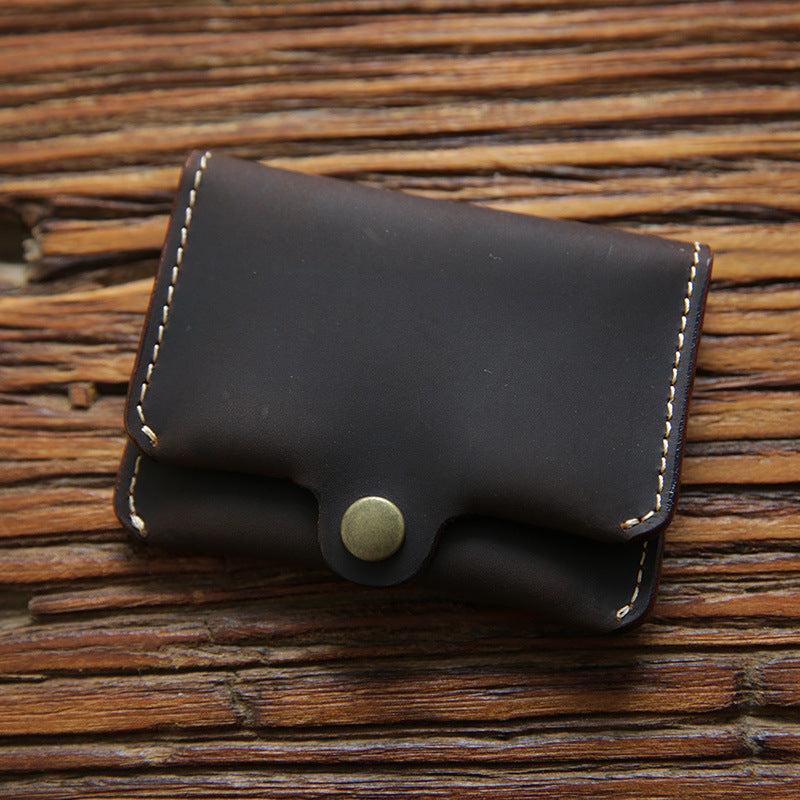 Handcrafted Minimalist Leather Wallet