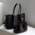 Woven Cowhide Leather Tote Bag