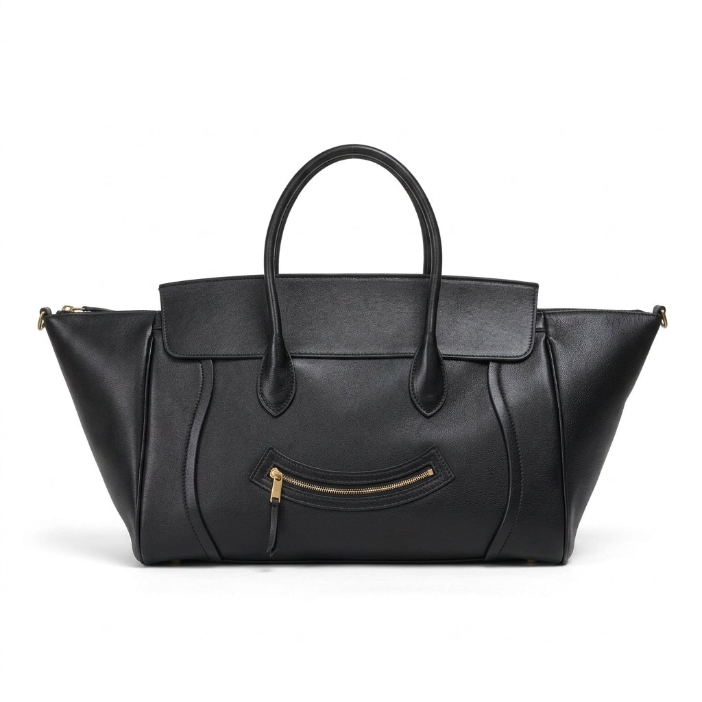 Contour Wing Tote Handbag by Christina Shiefer