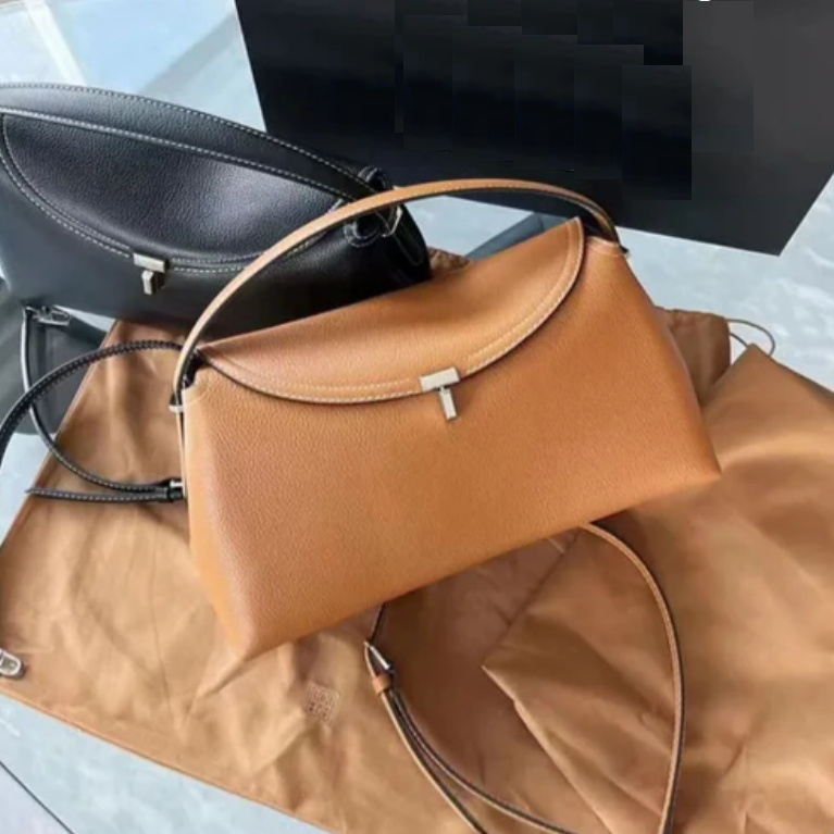 Leather Flap Shoulder Bag by Christina Shiefer