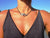 Leather and Silver Eternity Necklace