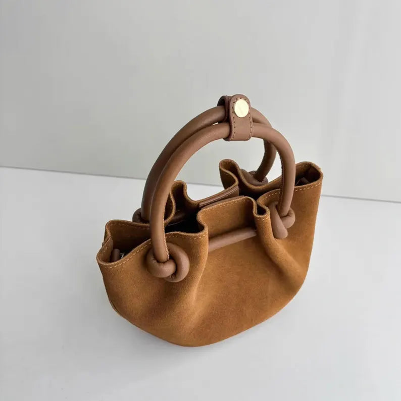 Suede Cowhide Mini Bag