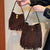 TOGO Cowhide Leather Bag with Tassels