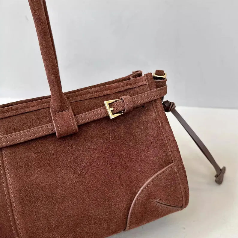Suede Luxe Cowhide Bag