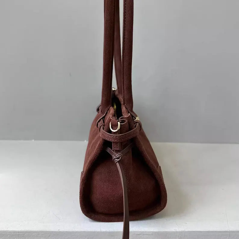 Suede Luxe Cowhide Bag