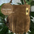 TOGO Cowhide Leather Bag with Tassels