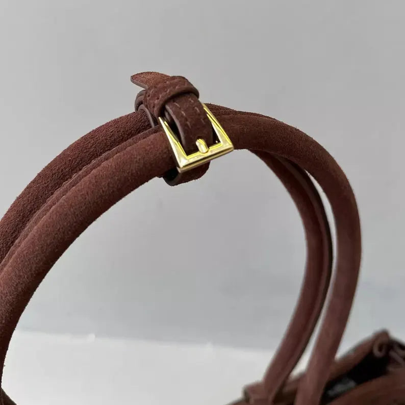 Suede Luxe Cowhide Bag