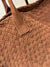 Hand-Woven Suede Leather Tote