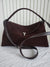 T-Lock Suede shoulder bag